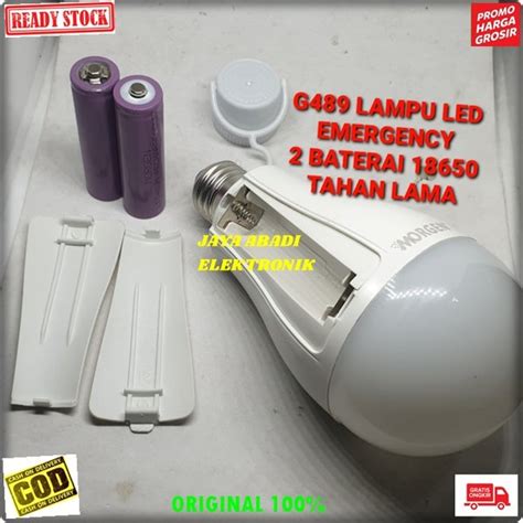 Jual ORIGINAL MORGEN 16 WATT LAMPU LED EMERGENCY EMERGENSI EMERGENCI