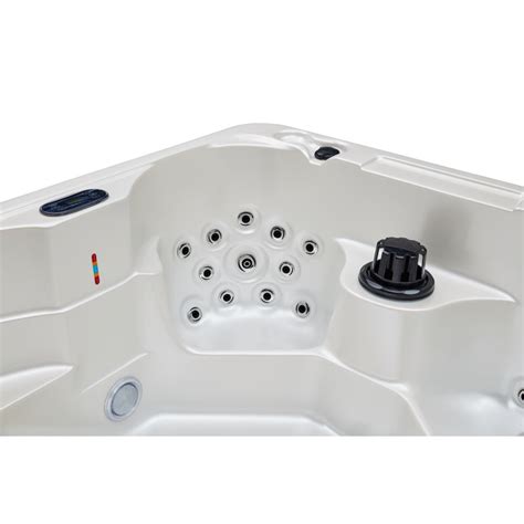 Luxury Spas 4 Person 39 Jet Acrylic Rectangular Hot Tub With Ozonator In Gray Wayfair