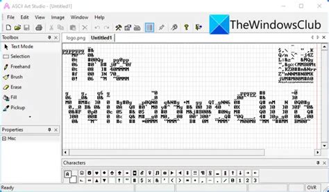 How To Create Ascii Arts In Windows 1110