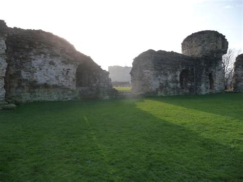 Part Of The Ruined Curtain Wall At Flint © Jeremy Bolwell