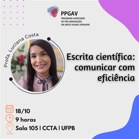 Palestra Escrita Cient Fica Comunicar Efici Ncia Universidade