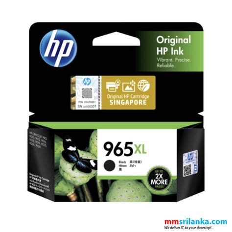 Hp Xl High Yield Black Original Ink Cartridge