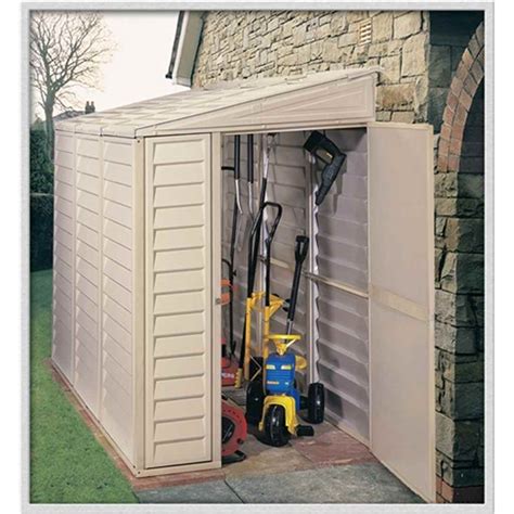 Madrid Plastic Sheds 4ft X 8ft Duramax Plastic