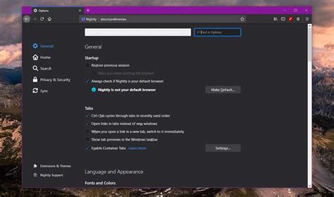 How To Enable The Dark Mode In Mozilla Firefox Settings UI