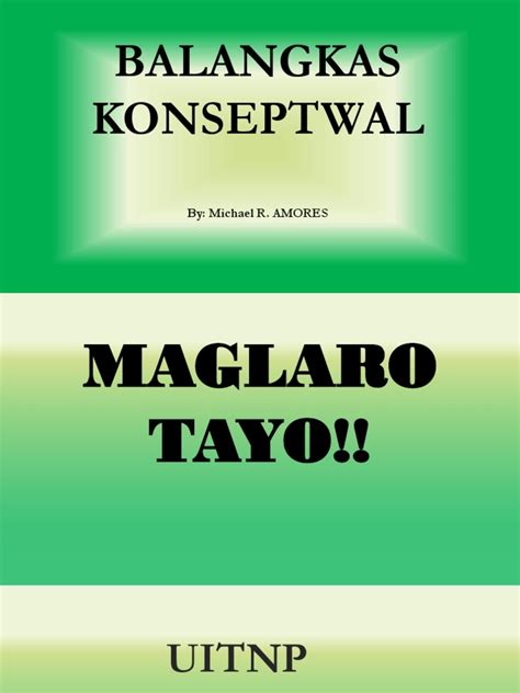 Ano Ang Balangkas Konseptwal Nur Aisyah Sukor