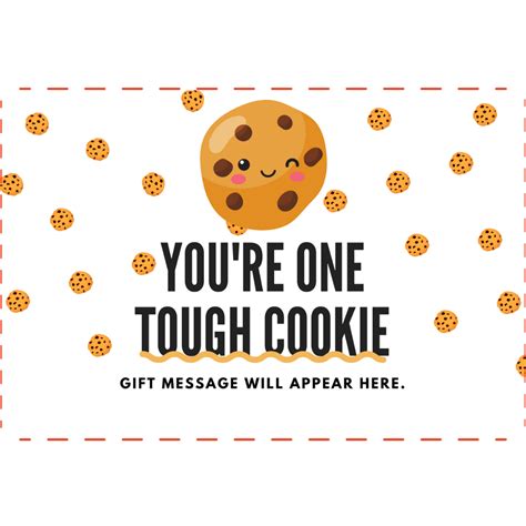 ADD ON ITEM | TOUGH COOKIE CARD – SnackBOX