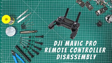 Dji Mavic Pro Remote Controller Disassembly Youtube