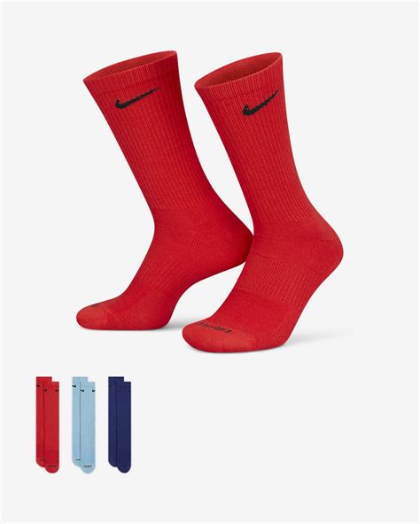 Nike Everyday Plus Cushioned Training Crew Socks 3 Pairs Nike Dk