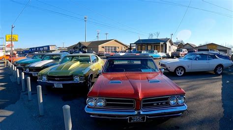 Maple Motors Sneak Peek Lot Walk Classic Muscle Cars For Sale