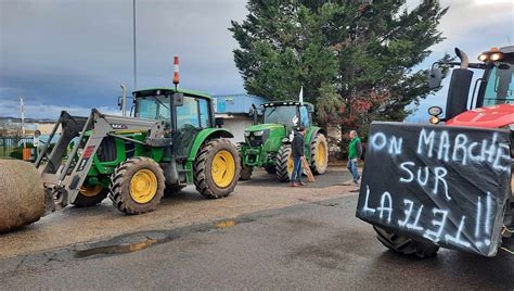 Colère des agriculteurs blocage sur l A72 ce jeudi matin circulation