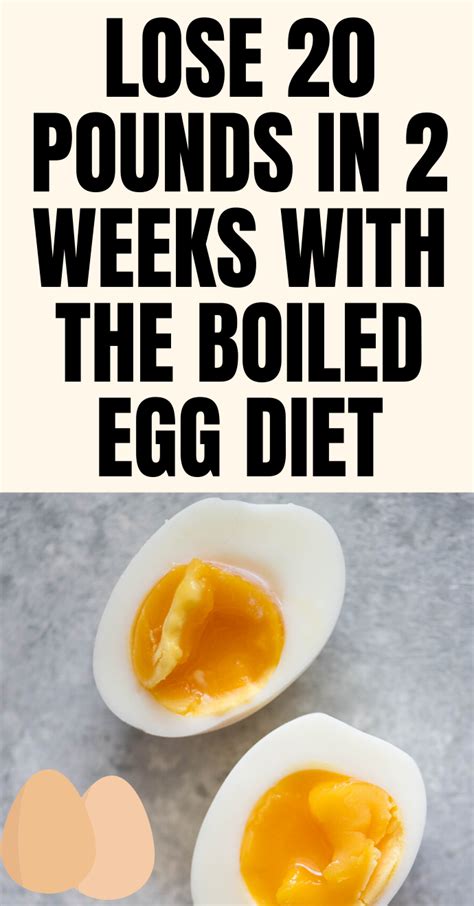 The Boiled Egg Diet How To Lose 20 Pounds In 2 Weeks Hello Healthy