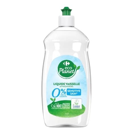 Liquide Vaisselle Peaux Sensibles Carrefour Eco Planet Le Flacon De