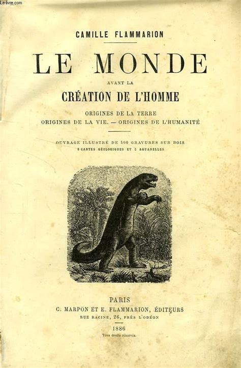 Le Monde Avant La Creation De L Homme Origines De La Terre Origines