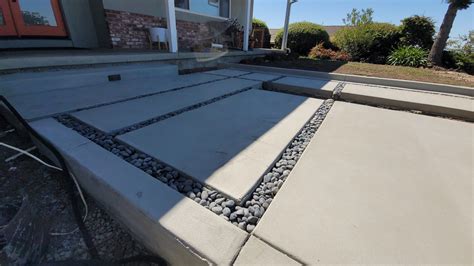 Modern Landscape Design Using Concrete Pavers – All Access Construction