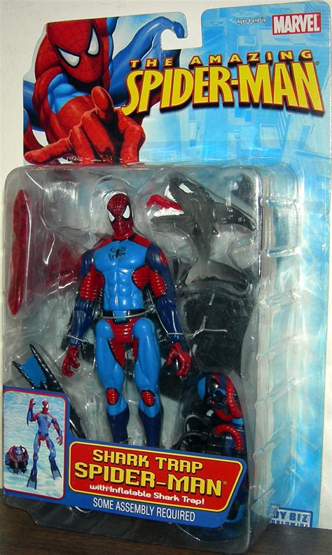 Shark Trap Spider-Man Action Figure Toy Biz