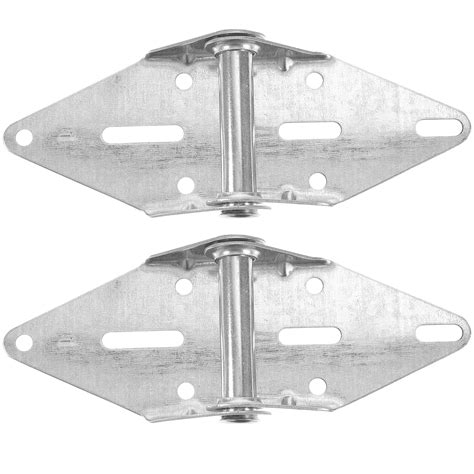 Garage Door Hinge 2 Pcs Hinges With Mounting Bolts Metal Cabinet For Doors Iron