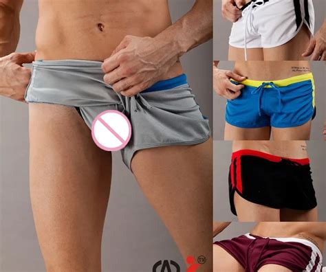 Sexy Lingerie Men Underwear Boxer Cueca Masculina Calzoncillos Hombre Boxer Bandage Sports