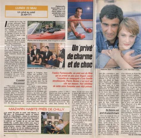 Coupure De Presse Clipping Frankie Puntacavallo Page Eur