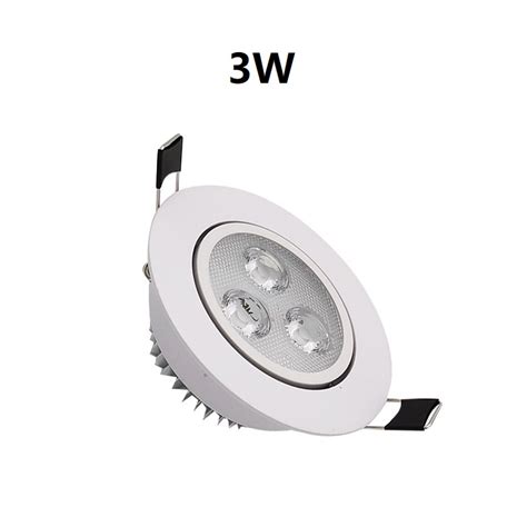 Sense Super Bright W W W Led Recessed Eyeball Spotlight Round