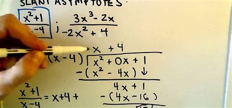 How to Find the slant asymptote of a rational function « Math