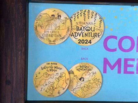 New Tianas Bayou Adventure Collectible Medallions Now Available At