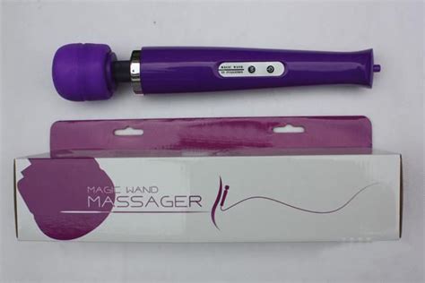 Cordless Rechargeable Speed Magic Wand Massager Av Vibrator Personal