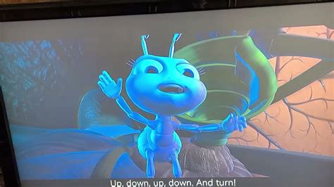 A Bug S Life Flik S Bird Attack Grasshoppers Hd Youtube