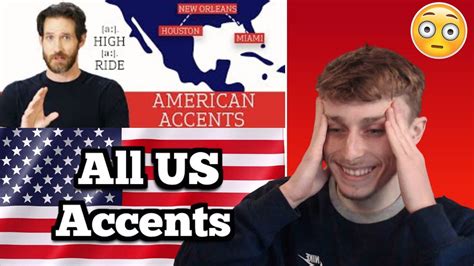 British Guy Reacts To Accent Expert Gives A Tour Of U S Accents