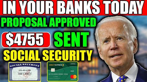 In Your Banks Today Bernie S Proposal Approved Payments Sent