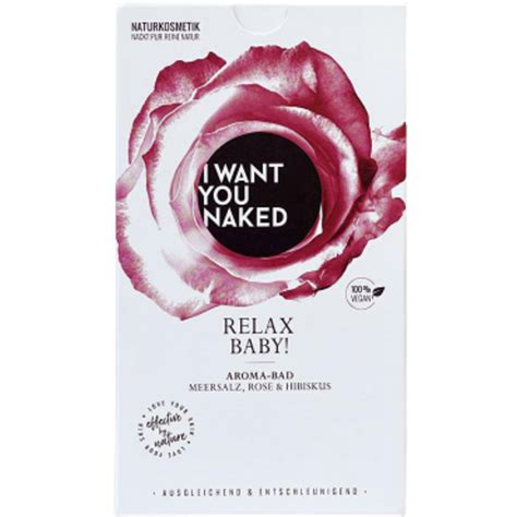 I WANT YOU NAKED Relax Baby Aroma Bath G Ecco Verde Online Shop