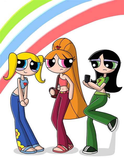 Powerpuff Teens By JustSomePainter11 Powerpuff Girls Wallpaper