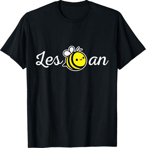 Les Bee An Funny Lesbian LGBTQ Pride T Shirt Walmart
