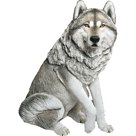 Sandicast Life Size Large Wolf Statue & Reviews | Wayfair