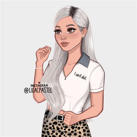 Fan Art Ariana Grande Cartoon Drawing