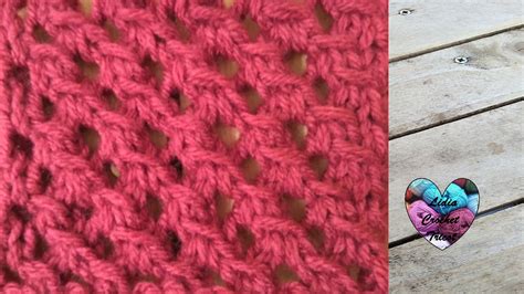 Points tricot tutoriels gratuits présentés par Lidia Crochet Tricot