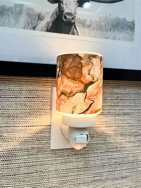 Gold Cracked Marble Mini Warmer With Tabletop Base Artofit