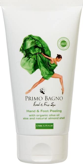 Primo Bagno Hand And Foot Peeling With Organic Olive Oil Aloe And Natural Almond Shell 170ml