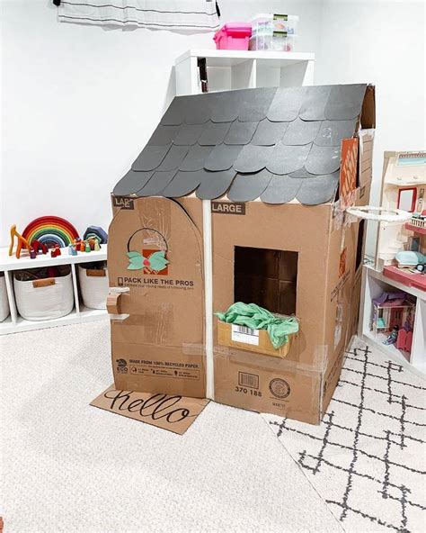 60 Unique Cardboard House Ideas | Cardboard Houses for Kids