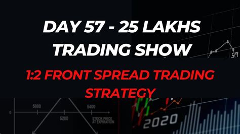 Day 57 Banknifty Expiry Day Trade 12 Front Spread Strategy 25