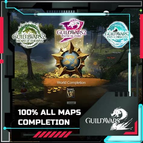 GW2 100% ALL Map Completion - MMOPILOT - Trusted Service