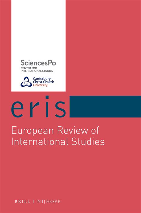 Front Matter In European Review Of International Studies Volume 11