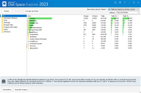 Ashampoo Disk Space Explorer Captures D Ecran Ashampoo