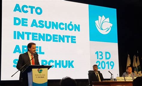 Escuch El Discurso De Ariel Sujarchuk En El Acto De Asunci N De Su