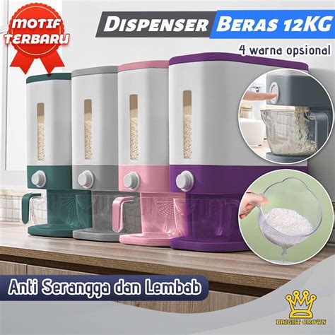 5 Rekomendasi Dispenser Beras Di Marketplace Yang Esthetic
