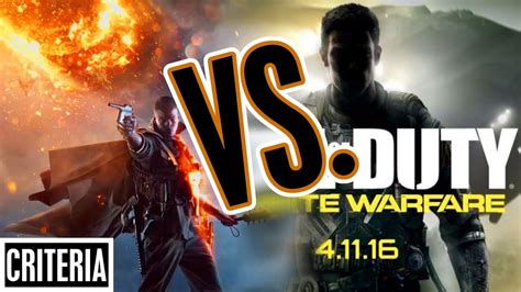 Battlefield 1 Vs Call Of Duty Infinite Warfare Reveal Trailer