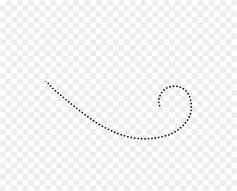 Dotted Line Swirl Png Png Download Line Art Transparent Png