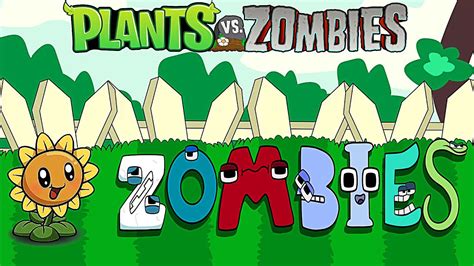 Plants Vs Zombies Cartoon Animation Ft Alphabet Lore Zombies