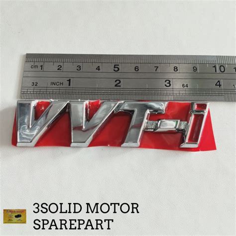 Jual Logo Emblem Vvti Besar Original Shopee Indonesia