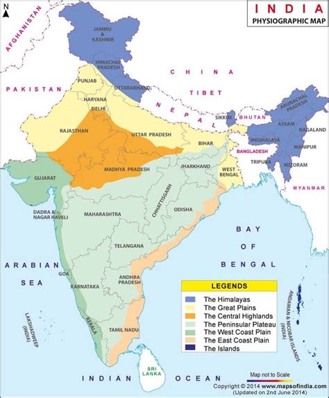 India Map With Plains And Plateaus - Gerrie Constancia