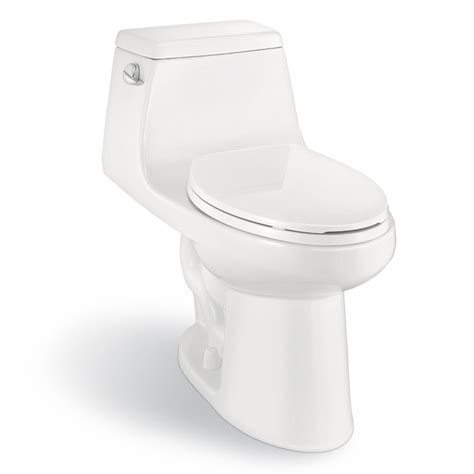 Glacier Bay 1 Piece 128 Gpf High Efficiency Single Flush Elongated